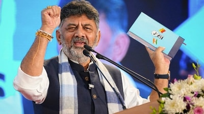 Karnataka Deputy Chief Minister DK Shivakumar responded to the speculation around cabinet reshuffles. (PTI) Karnataka Deputy Chief Minister DK Shivakumar responded to the speculation around cabinet reshuffles. (PTI)