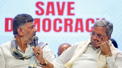 This comes after the Siddaramaiah-led government completed two and a half years in the state. (PTI)