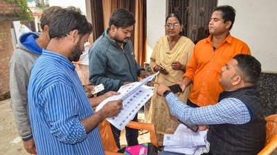 The Special Intensive Revision (SIR) is currently underway across all 75 districts of Uttar Pradesh. (PTI) The Special Intensive Revision (SIR) is currently underway across all 75 districts of Uttar Pradesh. (PTI)
