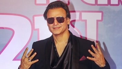 Vivek Oberoi during a screening of his film 'Mastiii 4', in Mumbai. (PTI) Vivek Oberoi during a screening of his film 'Mastiii 4', in Mumbai. (PTI)