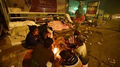 Several permanent shelters continue to struggle with basic amenities. (HT archive)