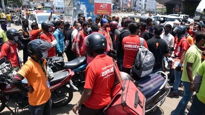 India's new labour codes ensure that the likes of Swiggy and Zomato can no longer view their delivery partners (gig workers) as independent contractors. (HT) India's new labour codes ensure that the likes of Swiggy and Zomato can no longer view their delivery partners (gig workers) as independent contractors. (HT)
