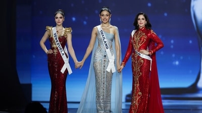 Contestants from Ivory Coast, the Philippines, Thailand and Venezuela also made it to the final round, selected from more than 120 women vying for the title of Miss Universe in a contest considered one of the "big four" of global beauty pageants.&nbsp; (REUTERS)