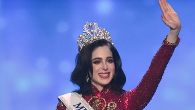 Fatima Bosch celebrates winning the 2025 Miss Universe pageant in Nonthaburi, Thailand. (AP) Fatima Bosch celebrates winning the 2025 Miss Universe pageant in Nonthaburi, Thailand. (AP)