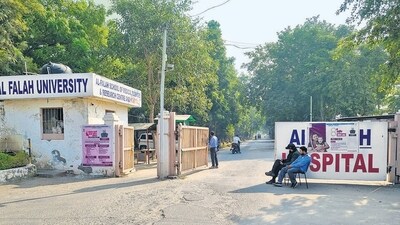 The Al Falah University in Faridabad. (HT Photo) (HT_PRINT)