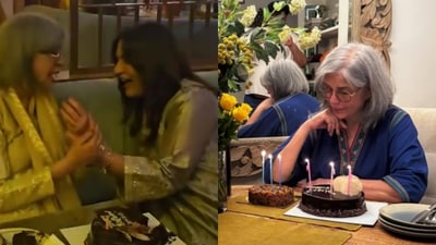 Archana Puran Singh shares inside glimpse of Zeenat Aman's birthday bash. Archana Puran Singh shares inside glimpse of Zeenat Aman's birthday bash.