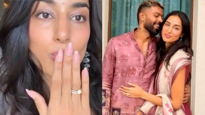 Mahieka Sharma and Hardik Pandya Mahieka Sharma and Hardik Pandya
