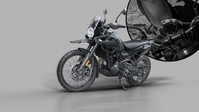 The Royal Enfield Himalayan Mana Black Edition has been launched in India at ₹3.37 lakh, ex-showroom The Royal Enfield Himalayan Mana Black Edition has been launched in India at ₹3.37 lakh, ex-showroom
