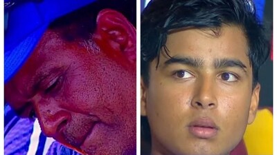 India A head coach Sunil Joshi and Vaibhav Suryavanshi India A head coach Sunil Joshi and Vaibhav Suryavanshi