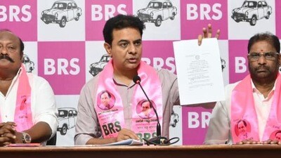 తెలంగాణ భవన్ లో కేటీఆర్ మీడియా సమావేశం తెలంగాణ భవన్ లో కేటీఆర్ మీడియా సమావేశం