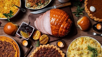 Thanksgiving 2025 sees fast-food chains rolling out special deals and meals. Highlights include KFC's Festive Feast, Popeyes' Cajun-Style Turkey, and Subway's Festive Feast Collection, among others. (Representative Image: Unsplash) Thanksgiving 2025 sees fast-food chains rolling out special deals and meals. Highlights include KFC's Festive Feast, Popeyes' Cajun-Style Turkey, and Subway's Festive Feast Collection, among others. (Representative Image: Unsplash)