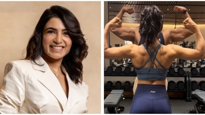 Samantha Ruth Prabhu showed off her back muscles in the new post. Samantha Ruth Prabhu showed off her back muscles in the new post.