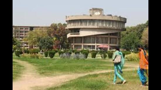 PU officials said that after initial meetings, the Punjab government had seen the drawings prepared by the university but had requested that a detailed project report be submitted for this. (HT File)