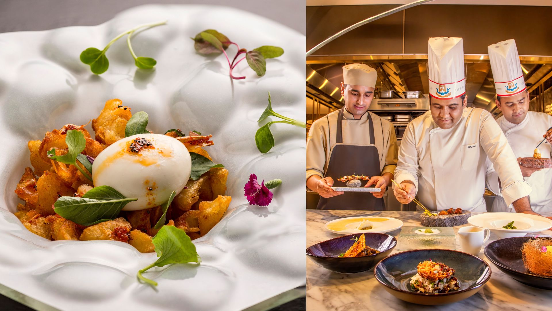 Experience Southern cuisine reimagined at Avartana, ITC Maurya. The 9-course tasting menu features exquisite dishes in a luxurious setting. Experience Southern cuisine reimagined at Avartana, ITC Maurya. The 9-course tasting menu features exquisite dishes in a luxurious setting.