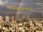 Bengaluru's weather delights a 'Delhi boy' as his video goes viral (Instagram/@kushalpandeyy)
