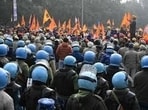 A detailed analysis of official data shows that the city’s unique administrative character plays a significant role in the high frequency of demonstrations. (HT Photo for representation)