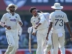 India just about have their noses ahead after stumps on Day 1 in Guwahati. A very balanced day where the South African top order managed good starts, but nobody stayed in the capitalise. Kuldeep Yadav stars with the ball, taking three important wickets.(AFP)