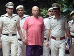 Senior police officers said that he was again arrested on Wednesday for forging number plates. Senior police officers said that he was again arrested on Wednesday for forging number plates.