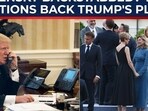 Trump sets terms for Ukraine; Macron, Merz & Starmer support plan 