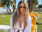 Jennifer Lopez arrives in India to attend a star-studded wedding in Udaipur.