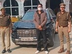Police said the man lives in the same society (HT) Police said the man lives in the same society (HT)