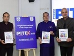 Punjab industries and commerce minister Sanjeev Arora along with Karan Gilhotra, Chair, PHDCCI, Punjab state chapter during the launch of PITEX-2025 logo. Punjab industries and commerce minister Sanjeev Arora along with Karan Gilhotra, Chair, PHDCCI, Punjab state chapter during the launch of PITEX-2025 logo.
