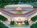 The new buildings are being constructed as part of the marquee Central Vista revamp conceived in 2019. (PTI)