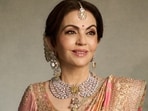 Nita Ambani's love for traditional wear shines in every ensemble she wears. Nita Ambani's love for traditional wear shines in every ensemble she wears.