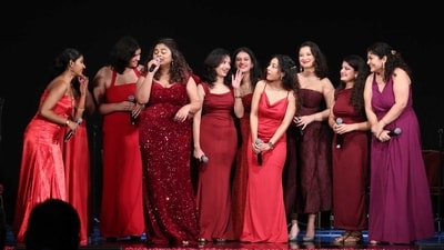 A choir spreading Christmas cheer in Delhi NCR A choir spreading Christmas cheer in Delhi NCR