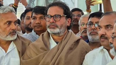 Kishor was speaking to reporters after observing a day's silent fast at the Gandhi Ashram in West Champaran. (HT Photo)