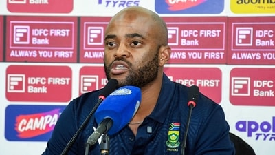 Temba Bavuma will lead South Africa in the second Test against India. (Pitamber Newar) Temba Bavuma will lead South Africa in the second Test against India. (Pitamber Newar)
