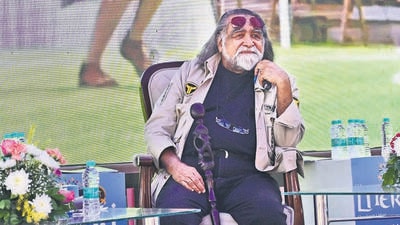 Acclaimed ad film director Prahlad Kakkar during the session ‘The Power of Story: Advertising Insights’. (SANJEEV SHARMA/HT) Acclaimed ad film director Prahlad Kakkar during the session ‘The Power of Story: Advertising Insights’. (SANJEEV SHARMA/HT)