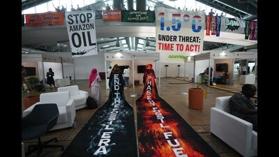 UN climate talks remained stalled since Friday morning. (AP) UN climate talks remained stalled since Friday morning. (AP)