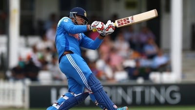 Vaibhav Suryavanshi was not sent out to bat in the Super Over vs Bangladesh A. (Reuters)