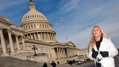 Rep. Marjorie Taylor Greene, R-Ga., announced on Friday that she will resign from the House of Representatives. (AP) Rep. Marjorie Taylor Greene, R-Ga., announced on Friday that she will resign from the House of Representatives. (AP)