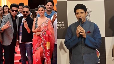 The cast of The Family Man 3, and Farhan Akhtar