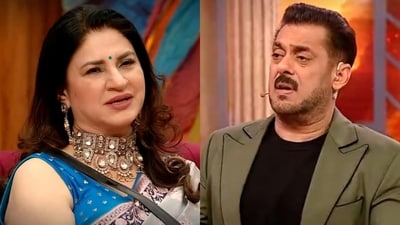 Salman Khan calls out Kunickaa Sadanand for being insensitive. Salman Khan calls out Kunickaa Sadanand for being insensitive.
