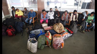 Purvanchal’s migrants carry the music of 1990s with them to this day. (HT Archive)