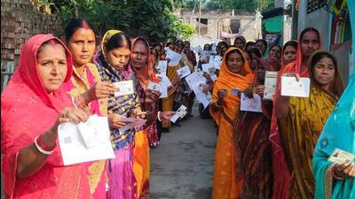 The surge in women’s vote share reflects socio-economic and cultural shifts, alongside regional dynamics that are transforming women’s political participation and influence. (@DM_Katihar X/ANI)