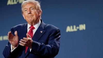 Liberal social media users have also wrongly quoted White House Press Secretary Karoline Leavitt as saying that recently released Epstein emails do not refer to the president. (Reuters)