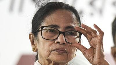 West Bengal Chief Minister Mamata Banerjee shared on X the note left behind by the para teacher. (PTI FILE ) West Bengal Chief Minister Mamata Banerjee shared on X the note left behind by the para teacher. (PTI FILE )