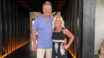 Brian Glenn shared he and Marjorie Taylor Greene started seeing each other from early 2023. (X/@brianglenntv) Brian Glenn shared he and Marjorie Taylor Greene started seeing each other from early 2023. (X/@brianglenntv)
