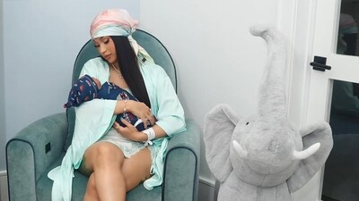 Cardi B welcomed her fourth child earlier this month. (Instagram/iamcardib) Cardi B welcomed her fourth child earlier this month. (Instagram/iamcardib)