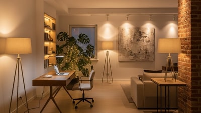 Know which lighting style corresponds with which decor aesthetic. (Picture credit: Image generated by Gemini) Know which lighting style corresponds with which decor aesthetic. (Picture credit: Image generated by Gemini)