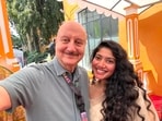 Anupam Kher clicked a selfie with Sai Pallavi, praising her as 'real and affectionate'. 