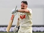 Australia's Travis Head walks off the field after his dismissal Australia's Travis Head walks off the field after his dismissal