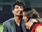 In this screengrab from a video posted on Nov. 21, 2025, Smriti Mandhana being proposed by Palash Mucchal for marriage at the DY Patil Stadium In this screengrab from a video posted on Nov. 21, 2025, Smriti Mandhana being proposed by Palash Mucchal for marriage at the DY Patil Stadium