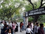 Visitors at the Delhi Zoo (HT photo) Visitors at the Delhi Zoo (HT photo)