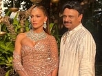 Jennifer Lopez's first desi look grabbed all the attention. Jennifer Lopez's first desi look grabbed all the attention.