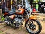 The Royal Enfield Meteor 350 gets a new Sundowner Orange special edition with a bright orange colourway and functional enhancements